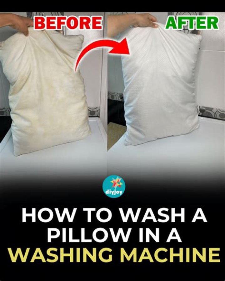 Can pillows be washed?