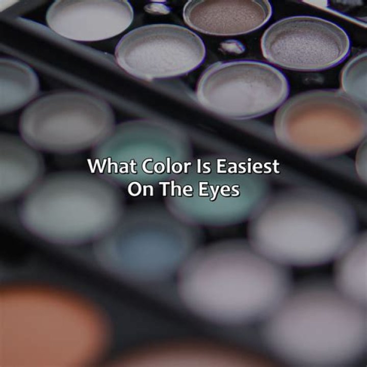 What TV is easiest on the eyes?